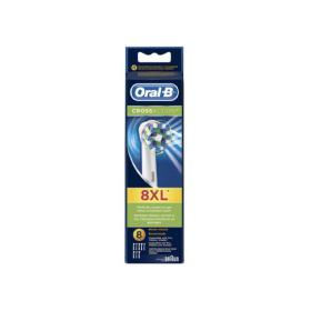 ORAL B Crossaction 8 brossettes de rechange