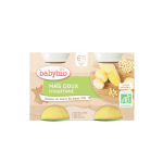 BABYBIO Maïs doux d'aquitaine bio 6 mois et + pots 2x130g