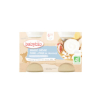 BABYBIO Brassé chèvre poire figue 6 mois pots 2x130g