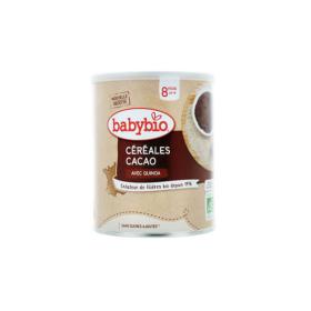 BABYBIO Céréales cacao 8 mois et + bio 220g