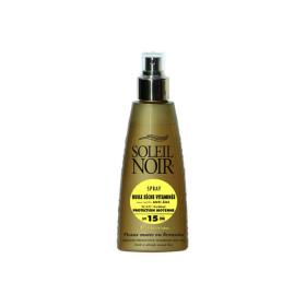 SOLEIL NOIR Spray huile sèche vitaminée SPF 15 150ml