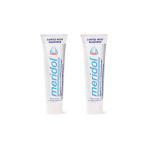 MÉRIDOL Protection gencives dentifrice blancheur lot 2x75ml