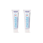 MÉRIDOL Protection gencives dentifrice blancheur lot 2x75ml