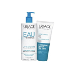 URIAGE Eau thermale lait velouté corps 500ml + crème lavante 200ml offerte