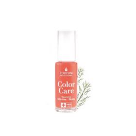 PODERM Vernis color care tea tree rose corail 8ml