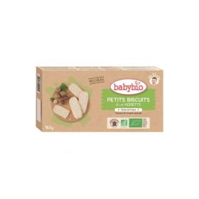 BABYBIO Petits biscuits à la noisettes bio 160g