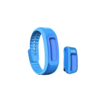 BEWELL CONNECT My coach tracker bracelet bleu + clip ceinture