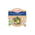 BABYBIO Brocoli, haricots verts et riz bio assiette 230g