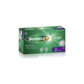 BAYER Berocca énergie goût cassis 30 comprimés effervescents