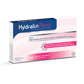 HYDRALIN Flora 10 capsules vaginales