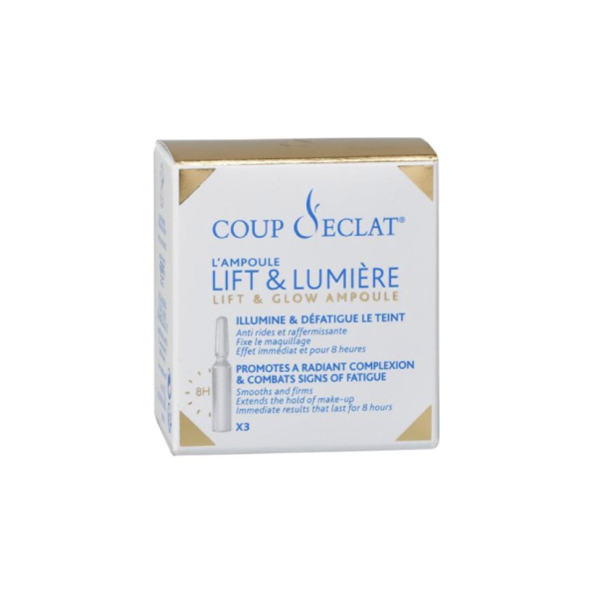 ASEPTA Coup d'éclat Lift & Lumière 3 ampoules Parapharmacie Pharmarket
