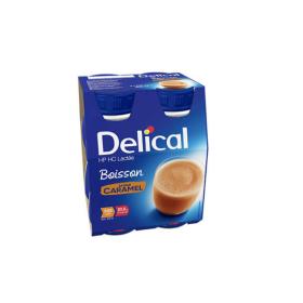 DELICAL Boisson lactée HP HC caramel 4x200ml