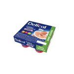 DELICAL Crème dessert HP HC edulcorée sans sucres fraise 4x200g