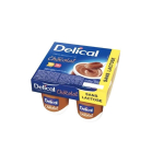 DELICAL Crème dessert sans lactose HP HC chocolat 4x200g