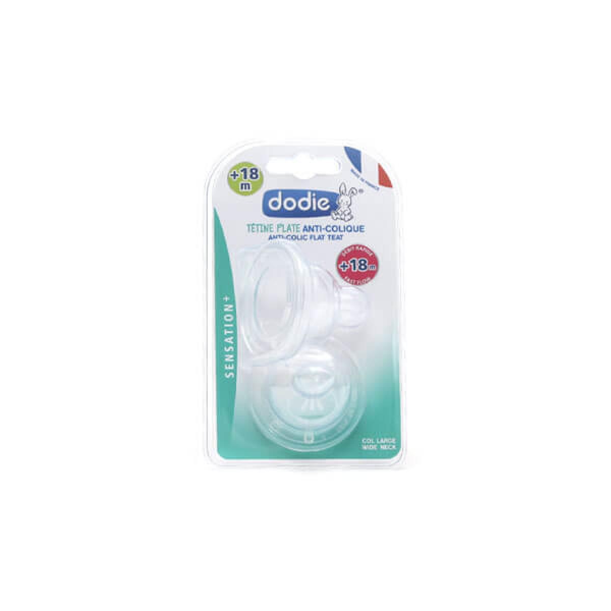 Dodie Sensation 2 Tetines Plate Anti Colique 18 Mois Parapharmacie Pharmarket