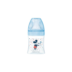 DODIE Initiation+ biberon anti-colique débit 1 0-6 mois mickey bleu 150ml