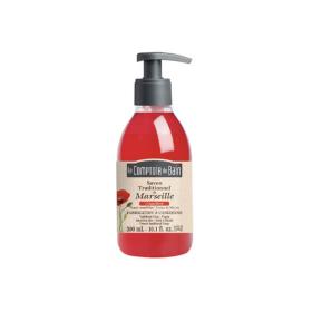 LE COMPTOIR DU BAIN Savon de Marseille liquide coquelicot 300ml