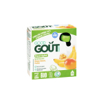 GOOD GOÛT Brassé végétal lait de coco, mangue, banane, passion dès 6 mois 4x85g