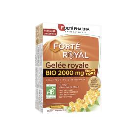 FORTÉ PHARMA Gelée royale bio 2000mg 20 ampoules