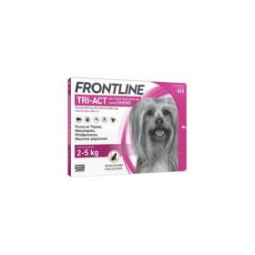FRONTLINE Tri-act chiens 2-5 kg 3 pipettes