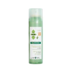 KLORANE shampooing sec à l'ortie séboréducteur cheveux gras bruns 150ml