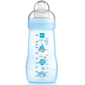 MAM Biberon 1er âge bleu 270ml