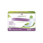 UNYQUE Organyc fuites urinaires normal 10 serviettes