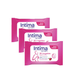 INTIMA Gyn'expert hygiene intime Cranberry lot 3x30 lingettes