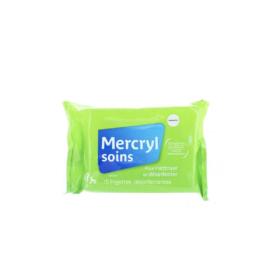 MENARINI FRANCE Mercryl soins 15 lingettes désinfectantes