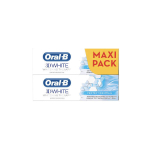 ORAL B 3D white dentifrice protection email lot 2x75ml