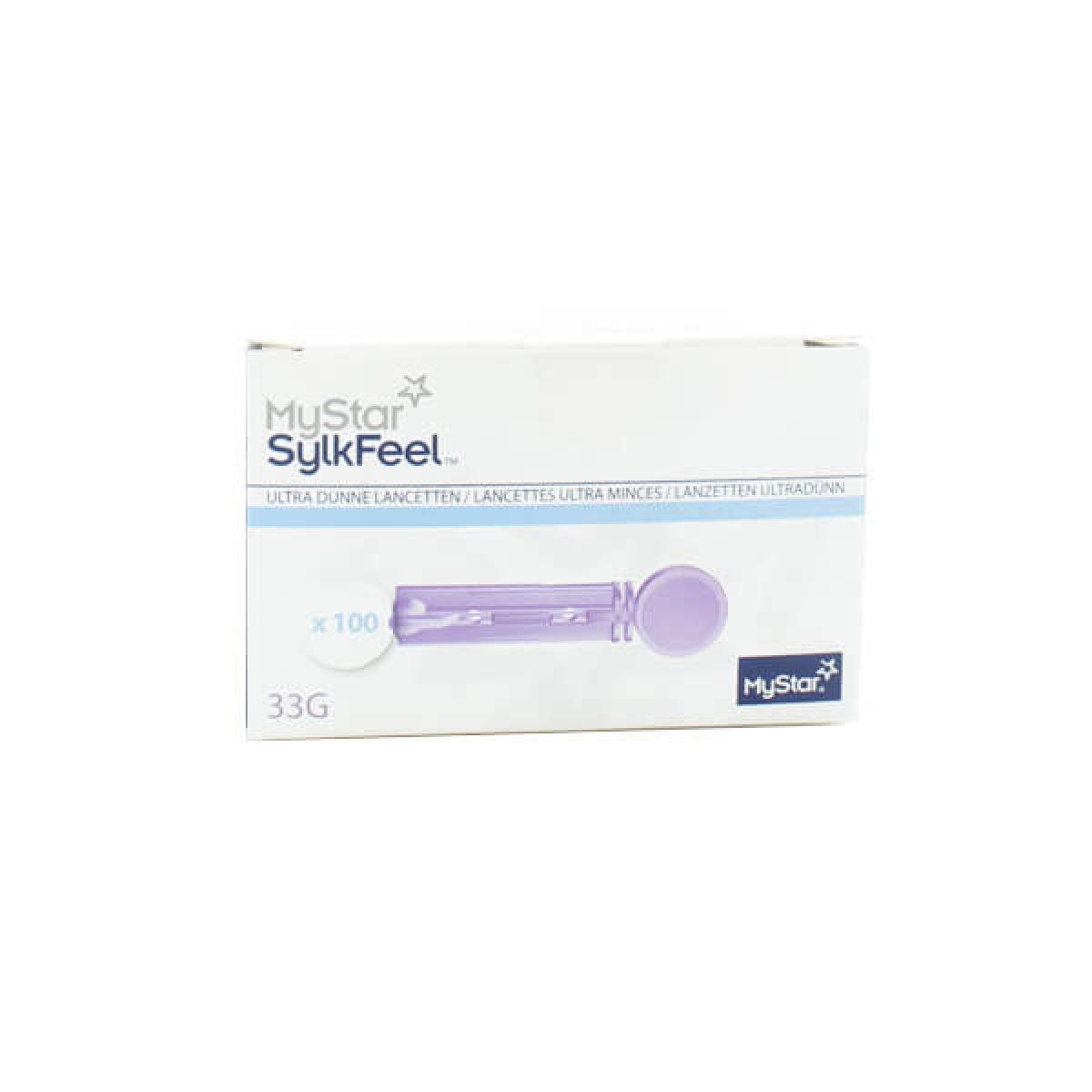 SANOFI Mystar sylkfeel 100 lancettes ultra minces 33g Parapharmacie