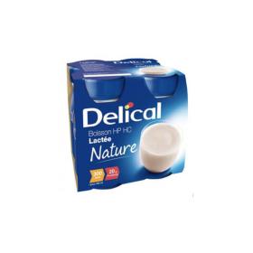 DELICAL Boisson lactée HP HC nature 4x200ml