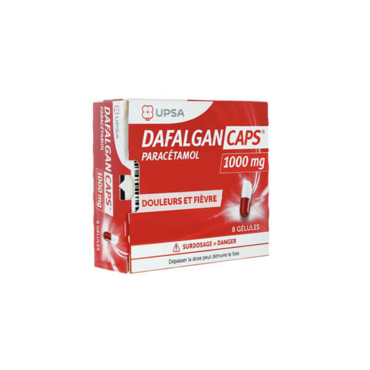 Dafalgan Dafalgan Caps 1000mg 8 Gelules Medicaments Pharmarket Dafalgan Dafalgan Caps 1000mg 8 Gelules Medicaments Pharmarket