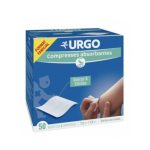 URGO Compresses de gaze stériles 7,5cmx7,5 cm 50 sachets de 2 compresses