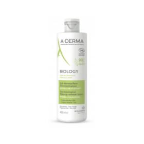 A-DERMA Biology lait démaquillant dermatologique bio 400ml