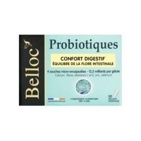 SUPER DIET Belloc microbiote confort digestif 30 gélules