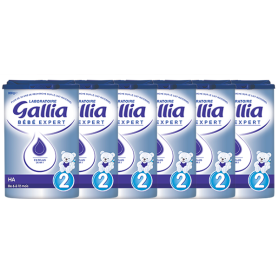 Gallia Bebe Expert Ha 2eme Age Lot X6 800g Parapharmacie Pharmarket