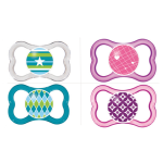 Sucette papillon 6 mois + silicone