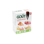 GOOD GOÛT Compotes variété fruits bio 4x120g