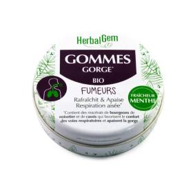 HERBALGEM Gommes gorges fumeurs bio 45g