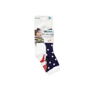 AIRPLUS Aloe cabin chaussettes hydratantes enfants bonhomme de neige