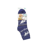 AIRPLUS Aloe cabin chaussettes hydratantes renne bleu