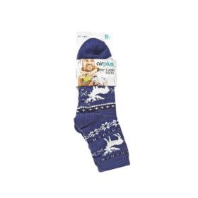 AIRPLUS Aloe cabin chaussettes hydratantes renne bleu