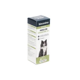 BIOCANINA Bien-être huile de chanvre 5% chat 10ml