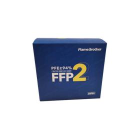 FLAME BROTHER 30 masques de protection respiratoire FFP2 noir