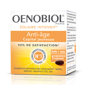 OENOBIOL Solaire intensif anti âge 30 capsules