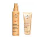 NUXE Sun spray fondant haute protection SPF 50 150ml + lait fraîcheur après-soleil 100ml offert