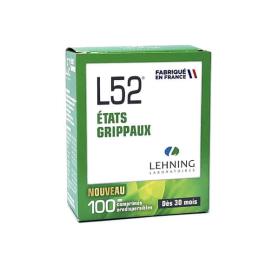 LEHNING L52 100 comprimés orodispersibles
