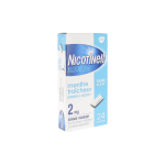 NICOTINELL Menthe fraicheur sans sucre 24 gommes à mâcher 2mg