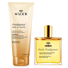 NUXE Prodigieux coffret cadeau huile prodigieuse + huile de douche